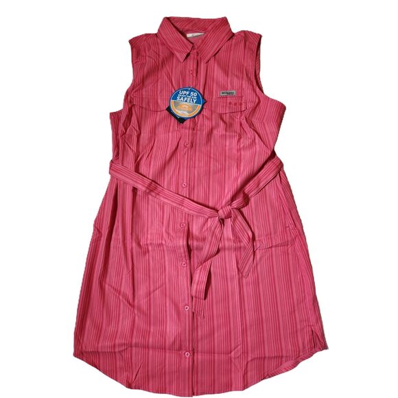 Columbia Sun Drifter Dress II – Women’s Medium – Pink – NWT – Omni-Wick - Picture 1 of 14